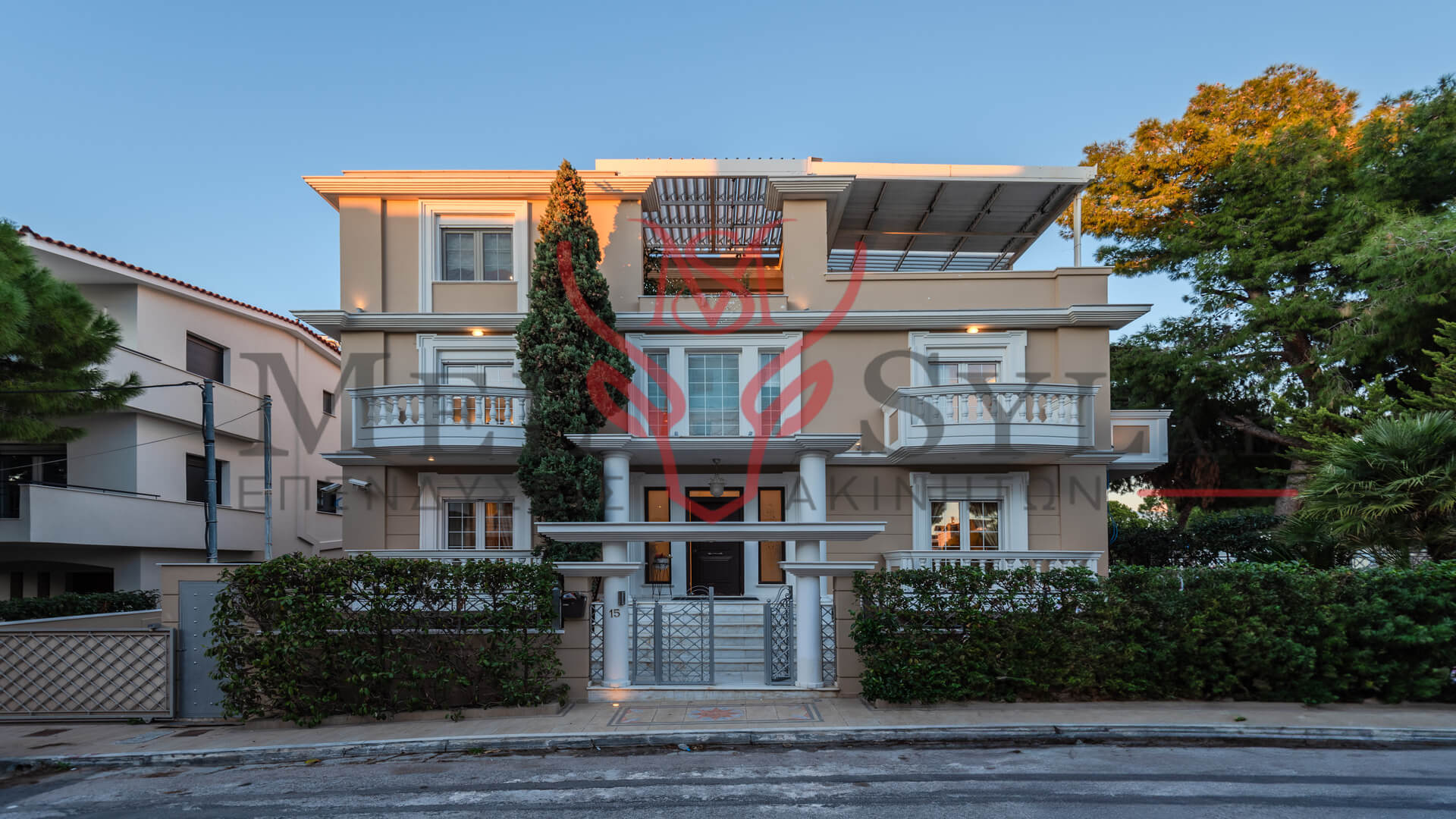 Βίλα στον Άλιμο (Λόφος Πανί) (Ενοικίαση)